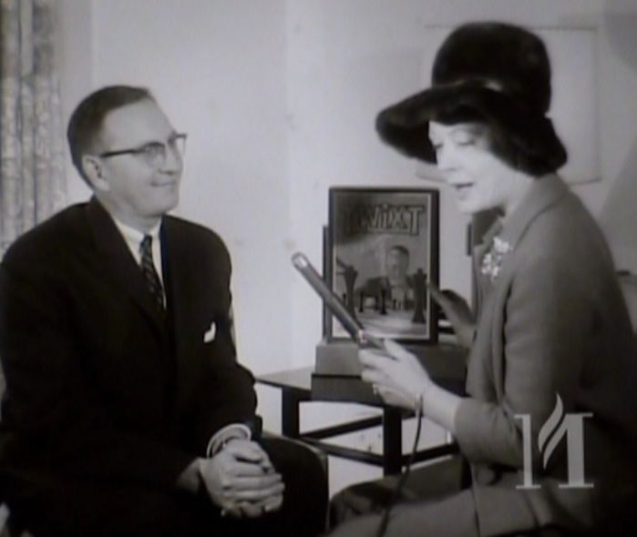 Bill Caruson and interviewer