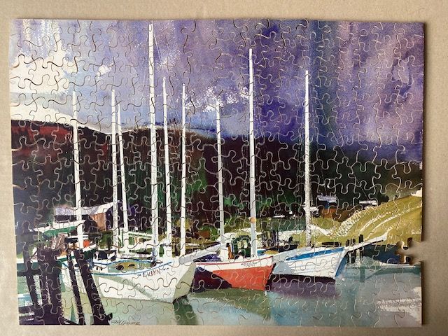 BOATS IN THE BAY